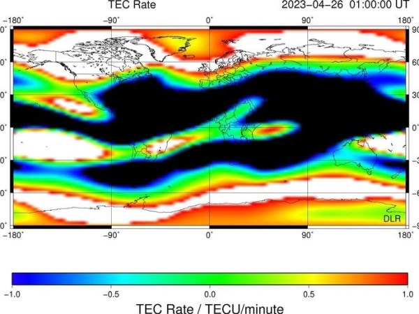Ionosphère impacts extrêmes