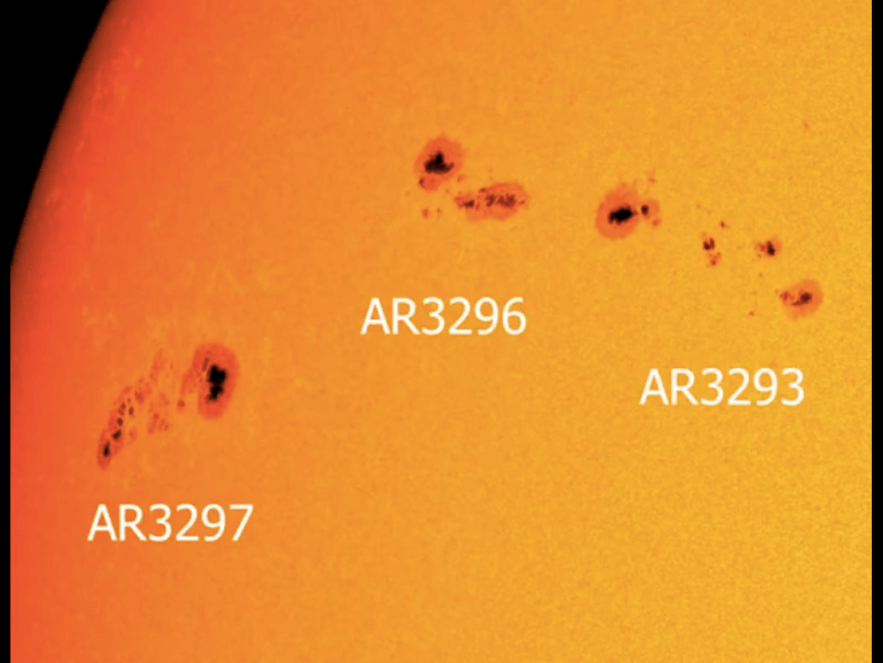 Activité solaire 4 mai&nbsp;2023