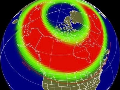 Tempête géomagnétique en&nbsp;cours