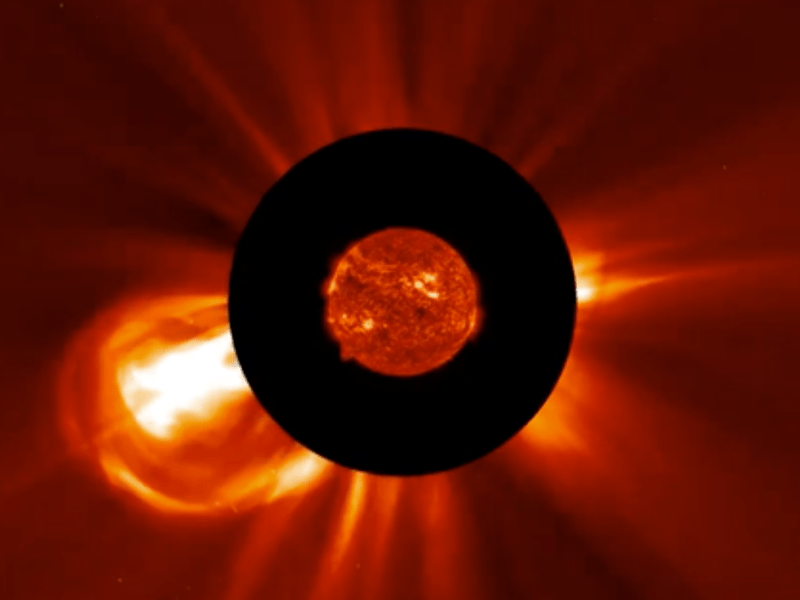 Une comète plonge dans le&nbsp;Soleil