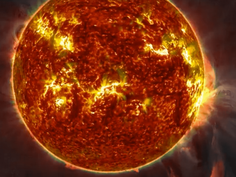 L’une des plus belles éruptions&nbsp;solaires