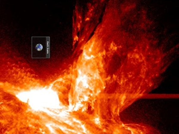 🚨🚨🔥☀La spectaculaire éjection de masse coronale éruption de classe&nbsp;X.1,9