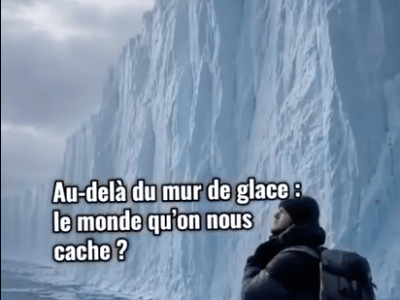 💞🦋🌍 Le mur de glace symbolise à la fois une frontière infranchissable, et la rigidité de l&rsquo;inconscient..